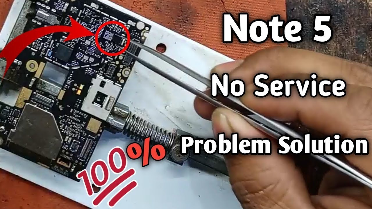 Redmi Note 5 No Service Problem | Redmi Note 5 No Service Solution