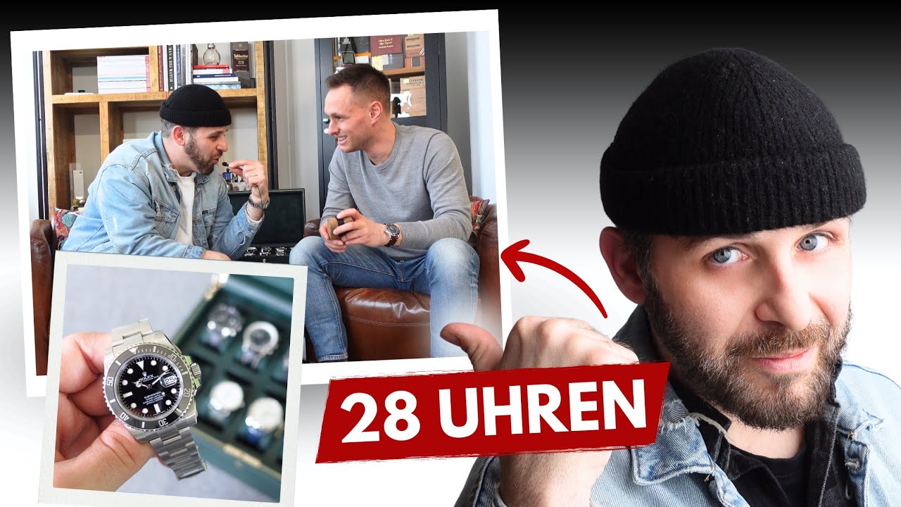 Echter UHRENFREAK zeigt seine komplette Uhrensammlung!