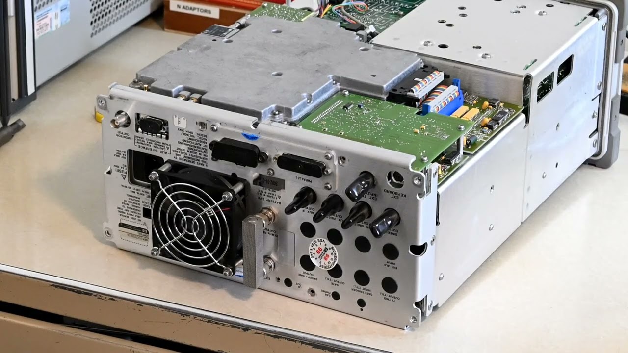 Hewlett Packard 8595E battery replacement