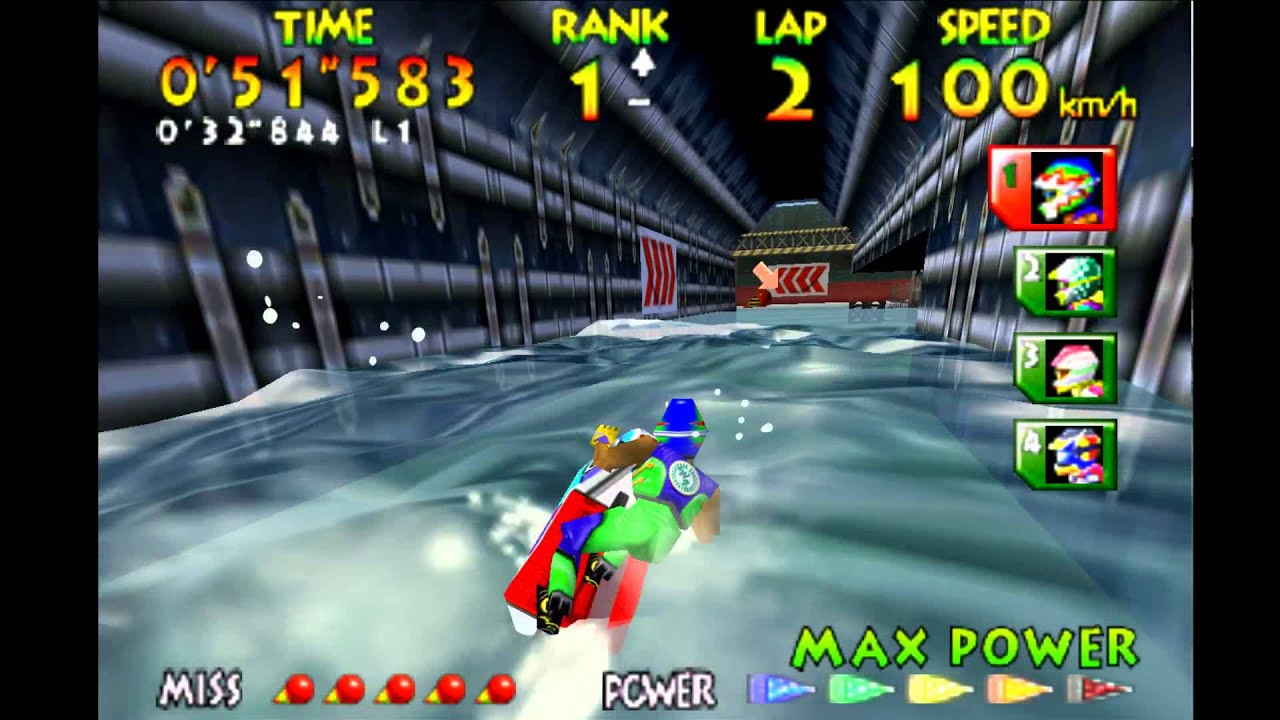 Wave Race 64 - Normal Championship is Easy