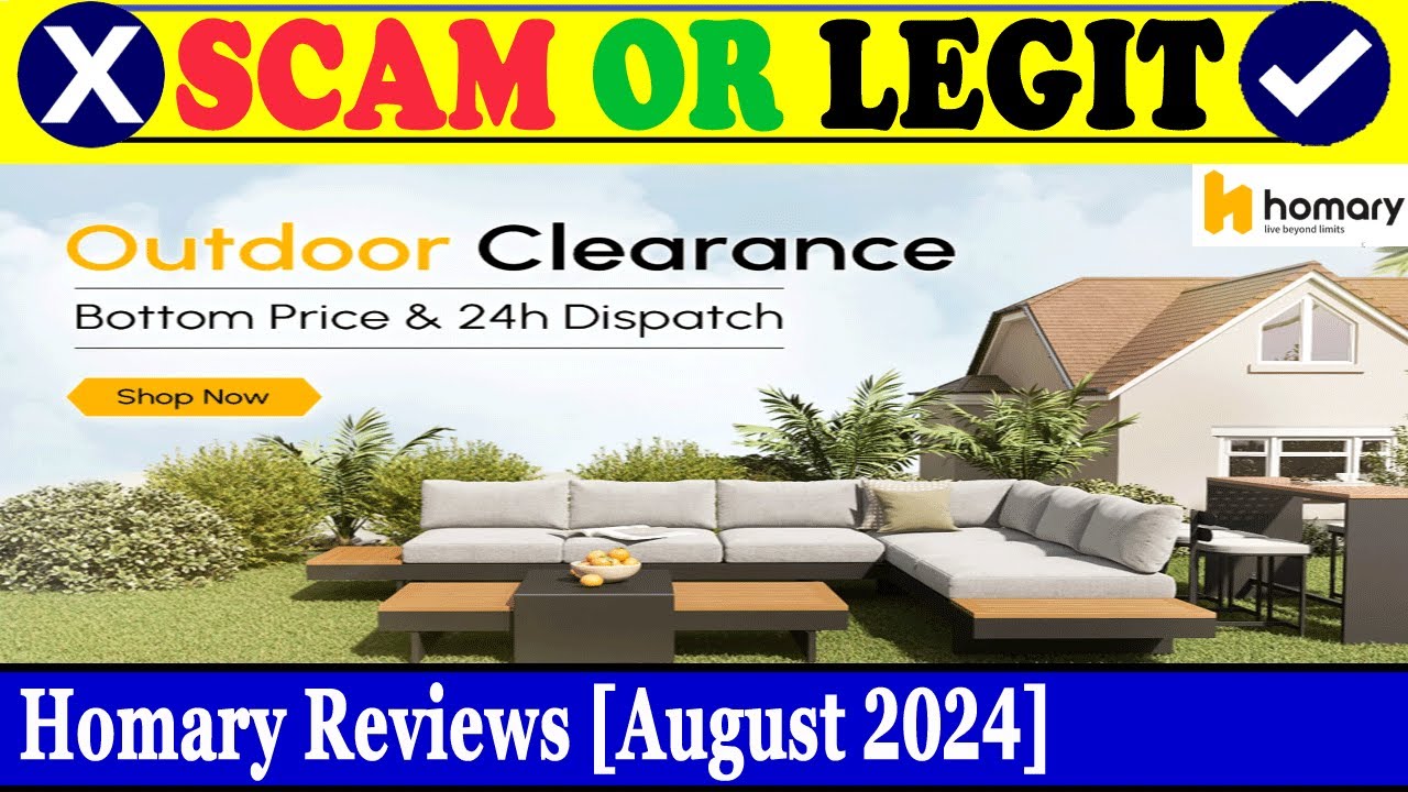 Homary Reviews (Aug 2024) - Is This A Legitimate Site? Find Out! | Scam Inspecter