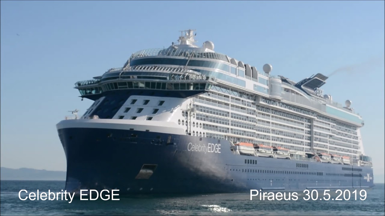 Celebrity EDGE departure from Piraeus Port