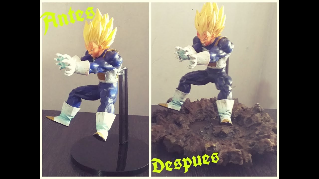 COMO PERSONALIZAR FIGURA DE VEGETE RESPLANDOR FINAL DRAGON BALL Z