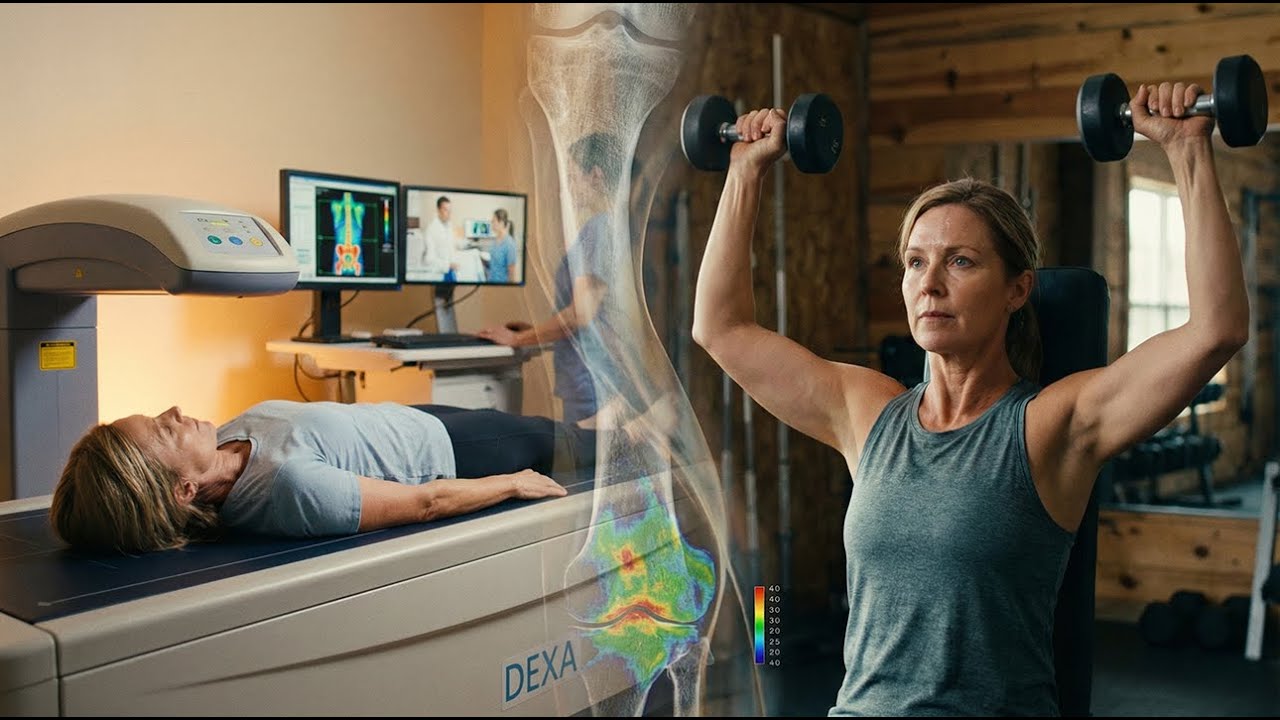 Densitatea osoasă la femei: menopauza, DEXA, nutriție, exerciții