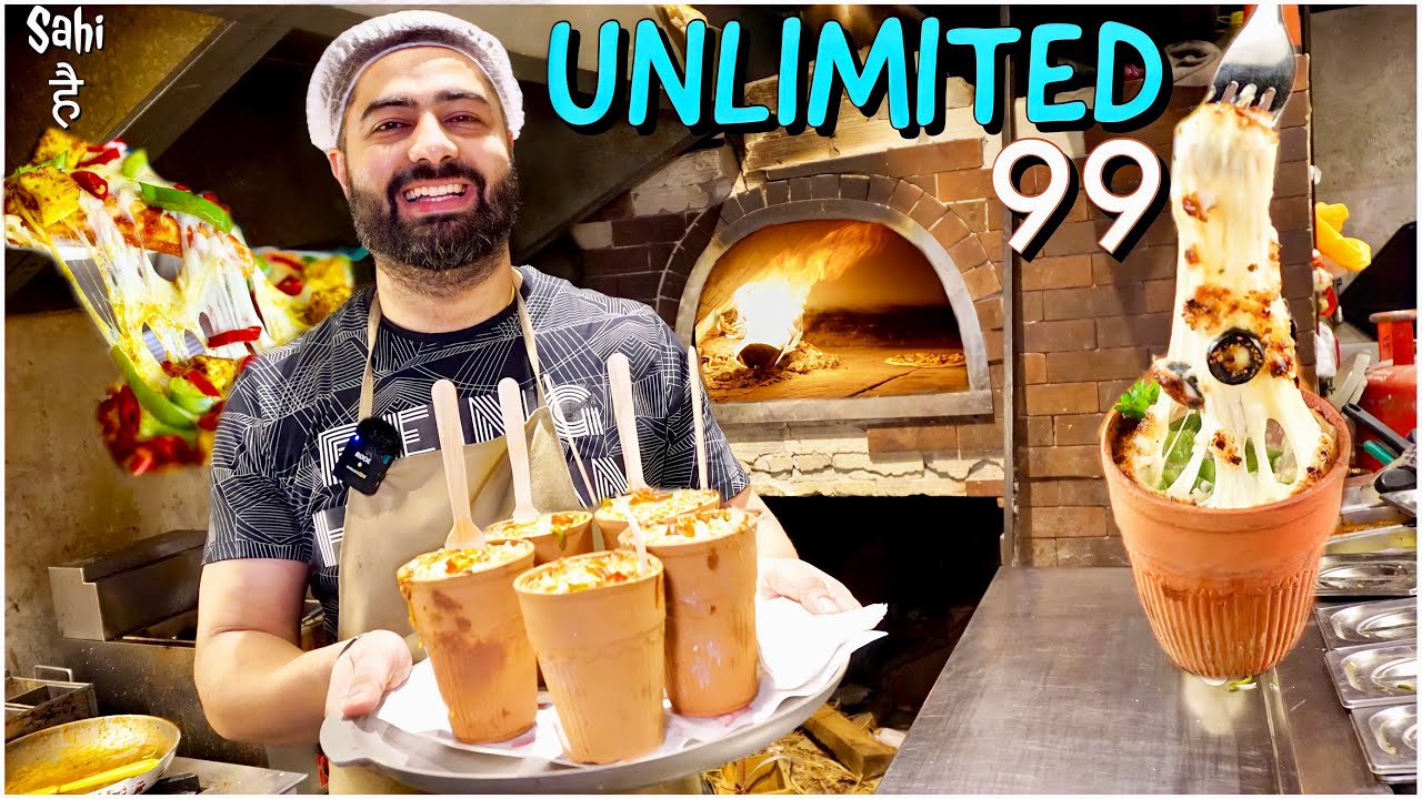 Canadian Masterchef sells Best Unlimited Food | Street Food India | Rs 99