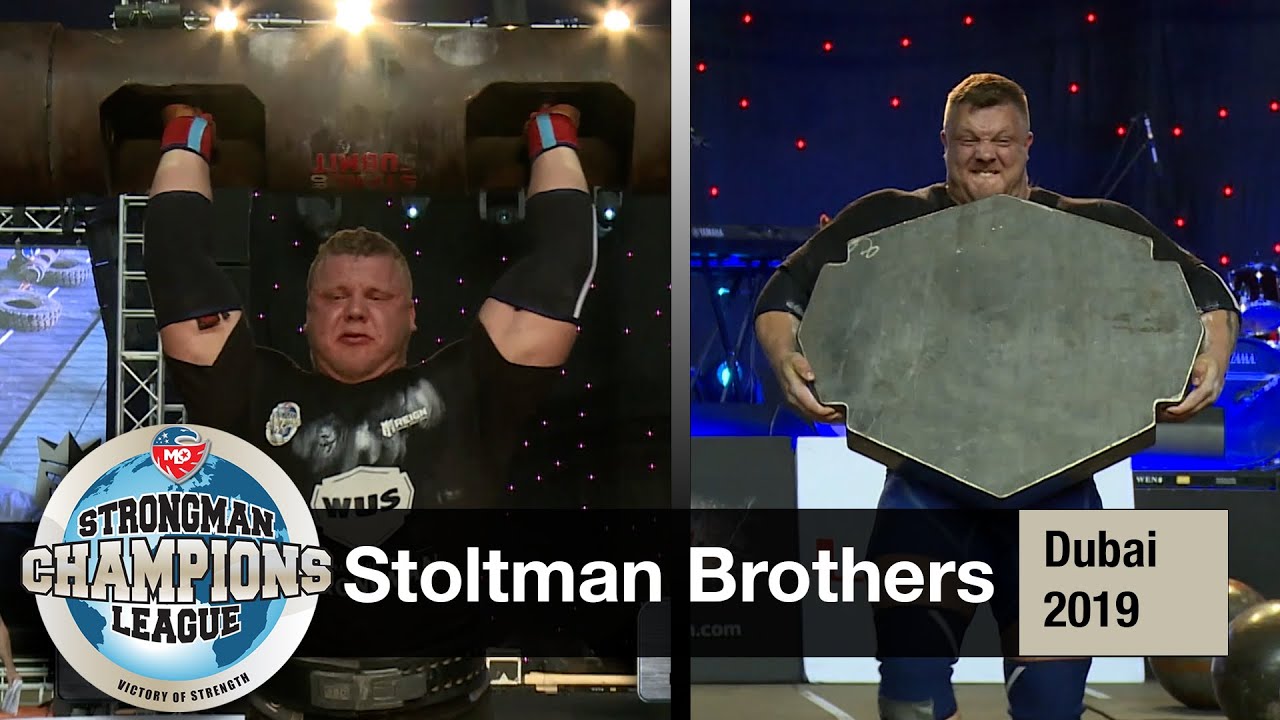 Tom and Luke Stoltman highlights | Dubai 2019 | Strongman Champions League