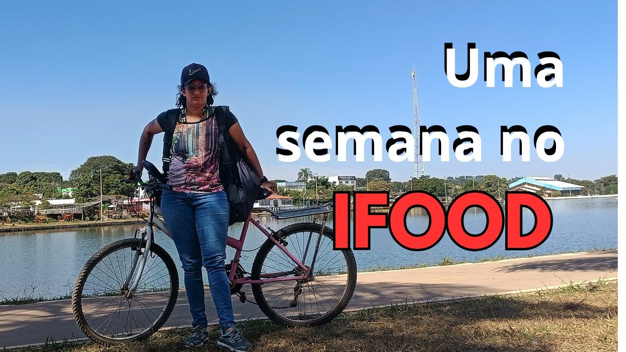 Uma semana rodando no Ifood de bicicleta . Quanto dá para ganhar?