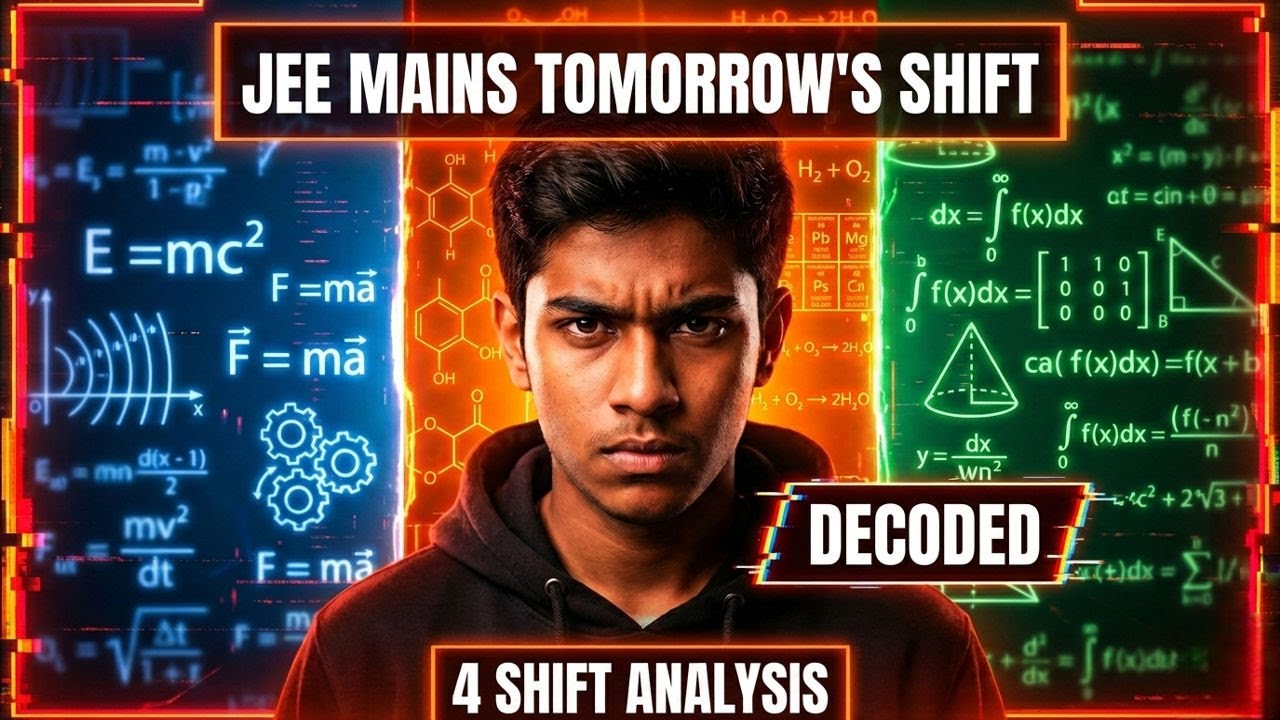 URGENT: JEE Main 2026 Paper Pattern DECODED (4 Shifts Analysis)