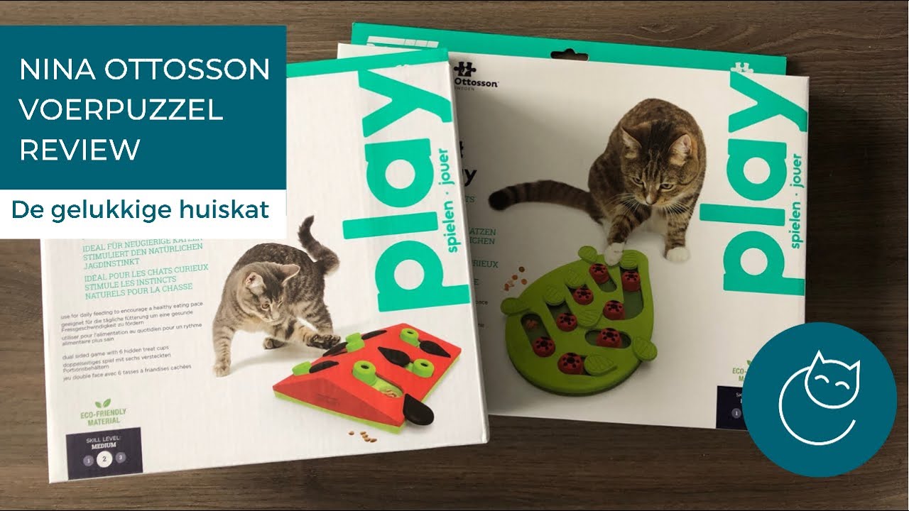 NINA OTTOSSON VOERPUZZEL REVIEW - De gelukkige huiskat | Kattengedrag