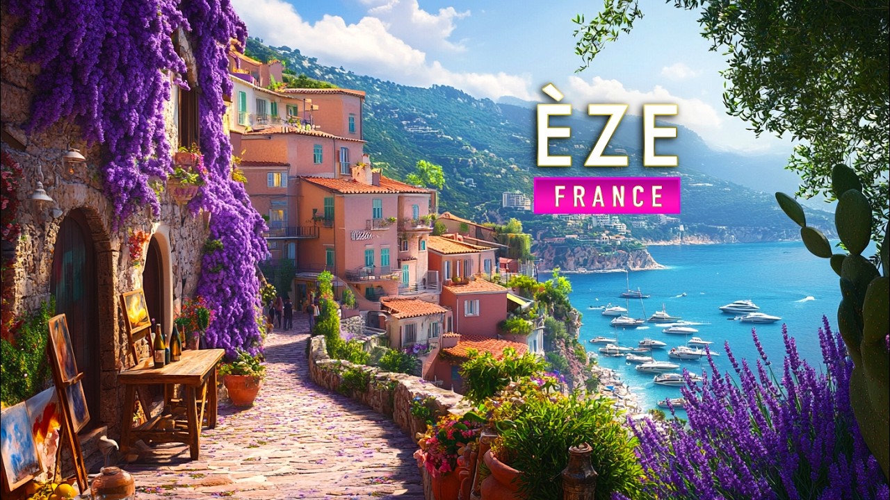 Èze - A Hidden Gem with Heavenly Views of the French Riviera!