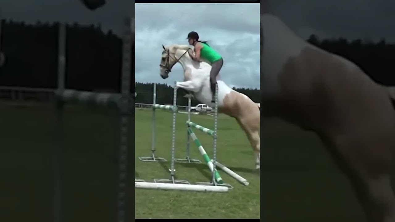 Zonder zadel springen