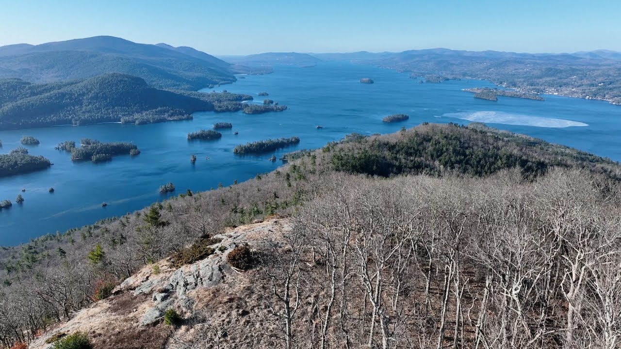 Lake George - Island Scenic Views