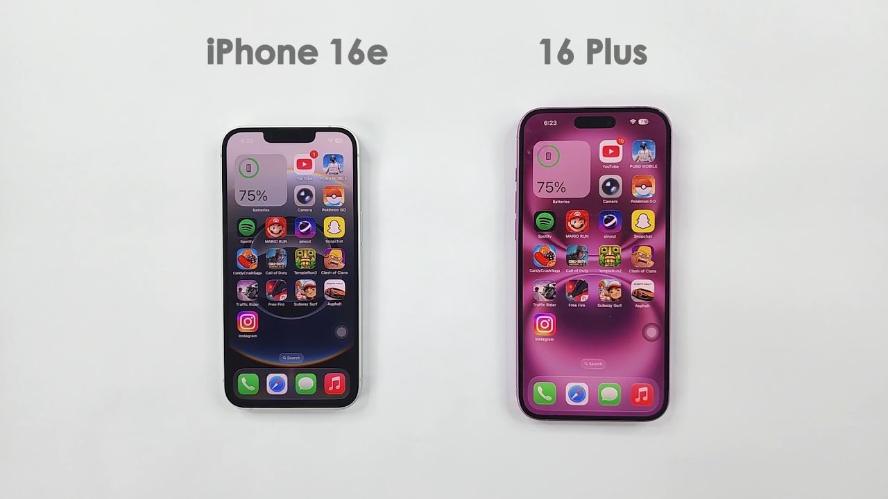 iPhone 16 Plus vs iPhone 16e - SPEED TEST!