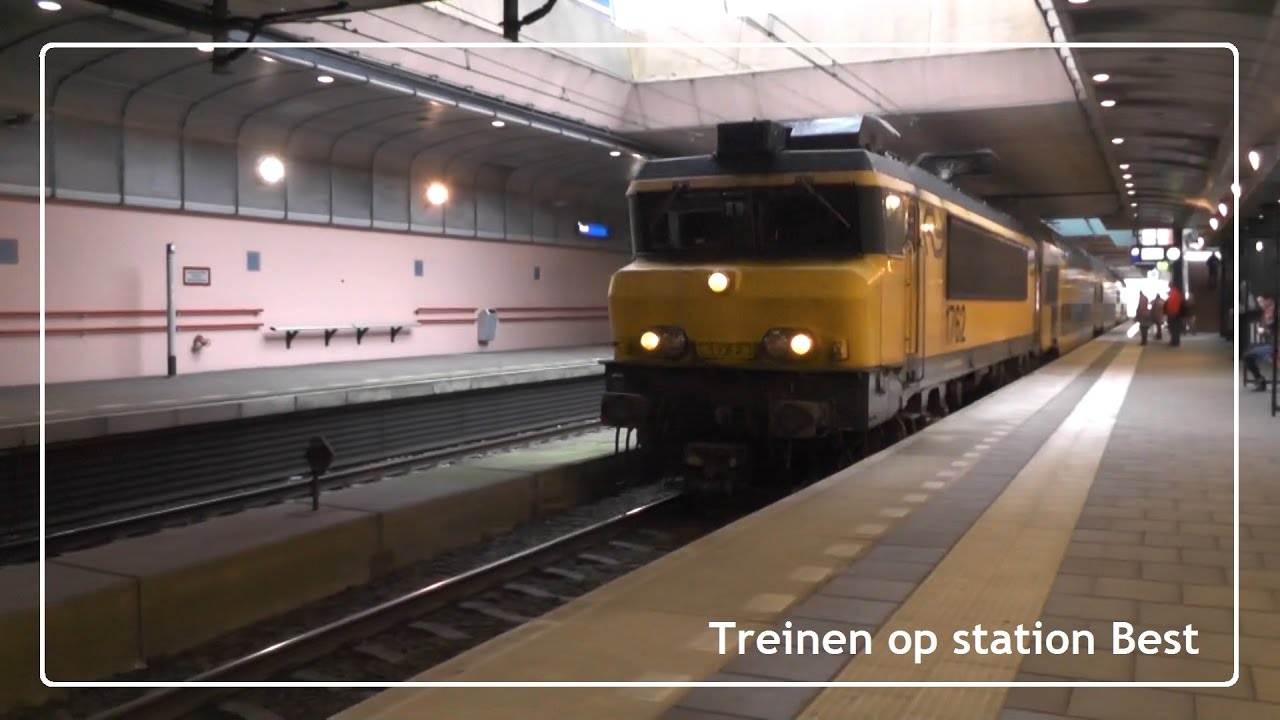 Treinen op station Best // 14 oktober 2016