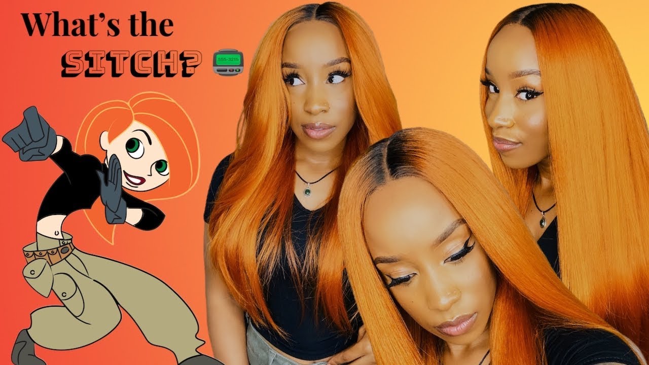 BLACK GIRLS AND ORANGE HAIR!? WIG UNDER $40 🤔| Sensationnel Dashly Lace Unit 10| Hairsofly