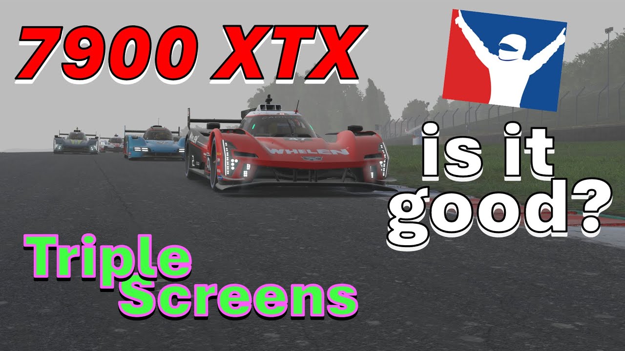 Анализ производительности 7900 XTX с помощью iRacing (часть 1)