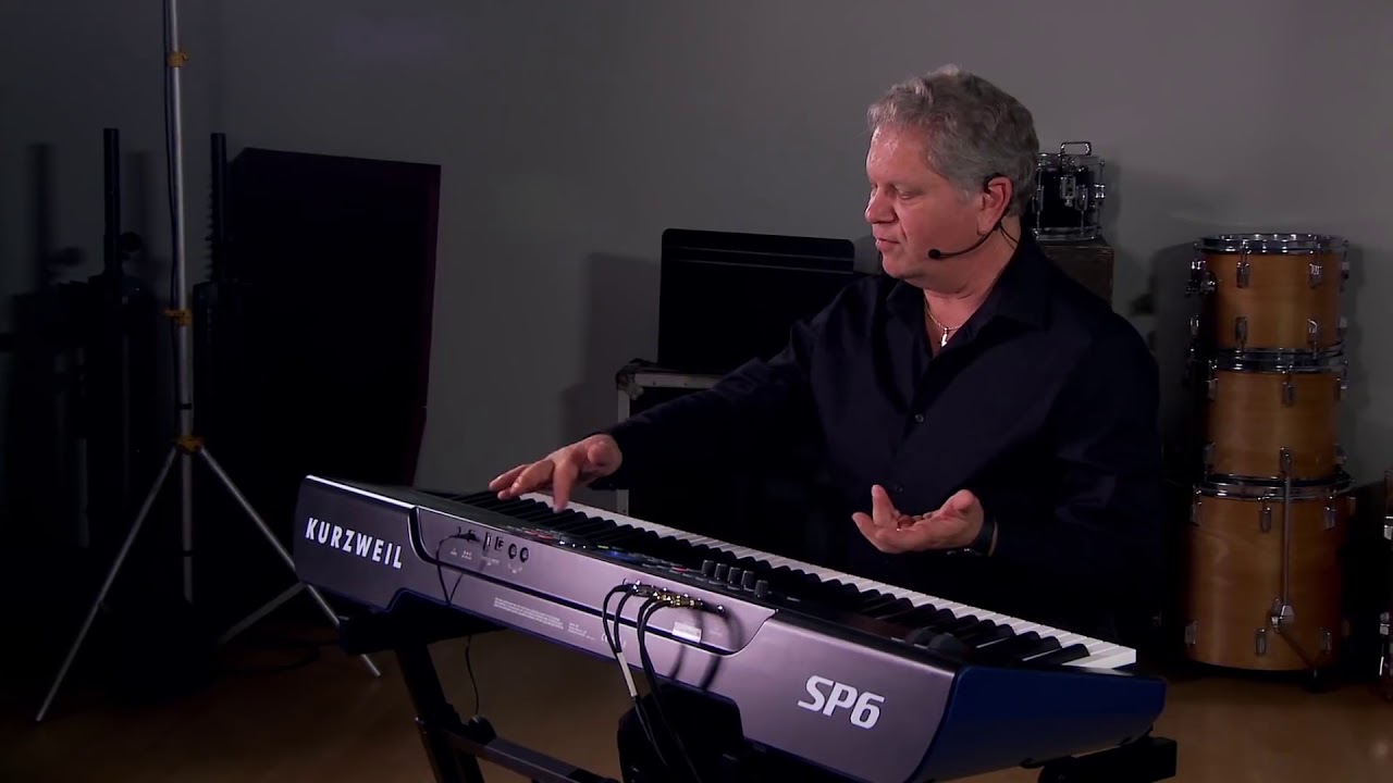 Kurzweil SP6 Stage Piano   Demo with Chris Martirano