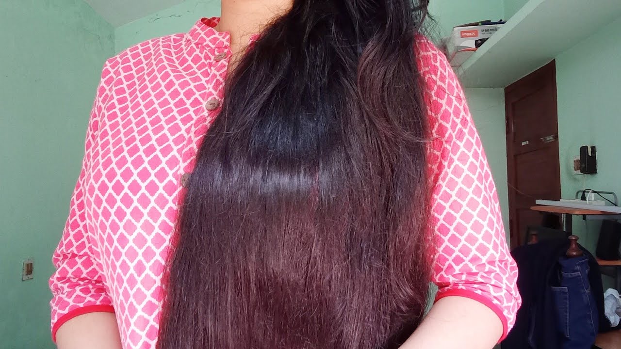 🔥Long hair bun opening and playing