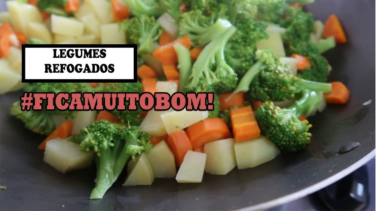 Como fazer LEGUMES REFOGADOS | A maneira mais gostosa! | #receitaesperta