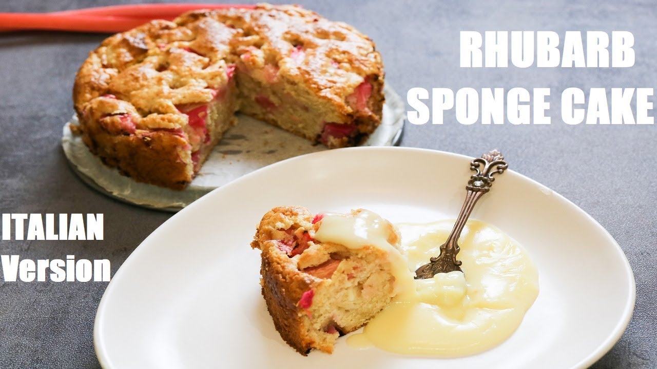 Squisita Torta al Rabarbaro (Vegan)