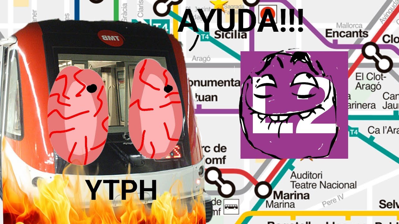 [YTPH] Megafonia de la Linea L2 Del Metro de Barcelona (Paral-lel a Badalona Pompeu Fabra)
