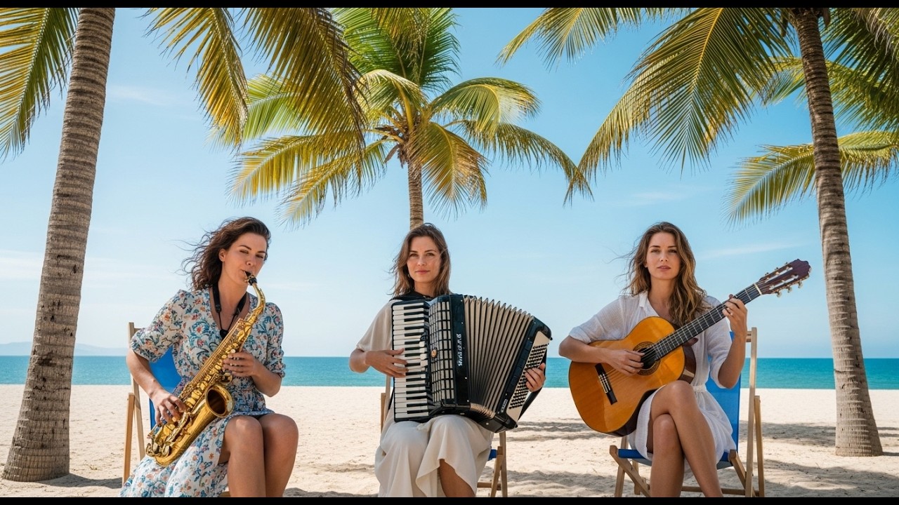 Soul on Fire —  Saxophone,  Accordion &  Guitar
