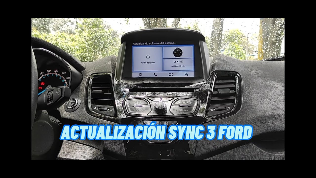 ACTUALIZAZION SYNC 3 AUTOS FORD