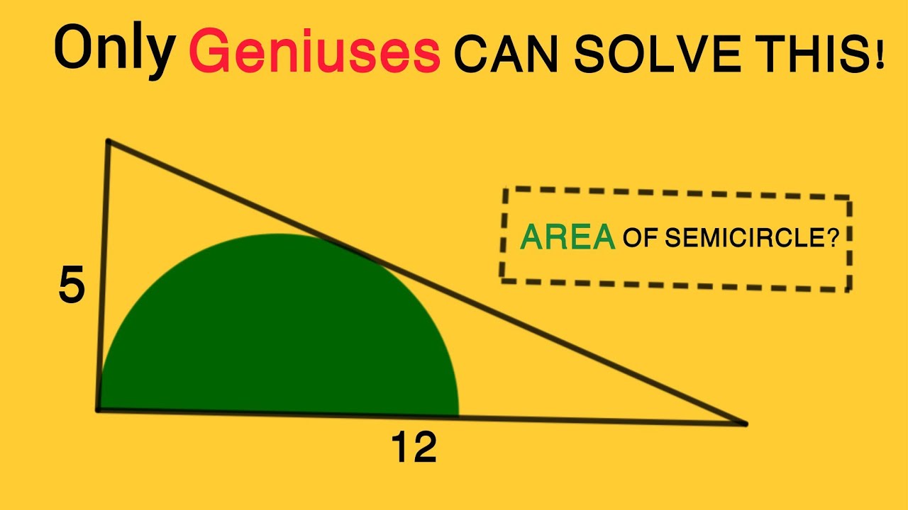 99% Fail This Geometry Problem!