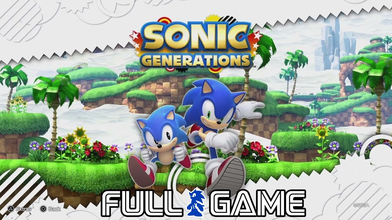 Sonic Generations (PS5) - FULL GAME No Commentary (Longplay)
