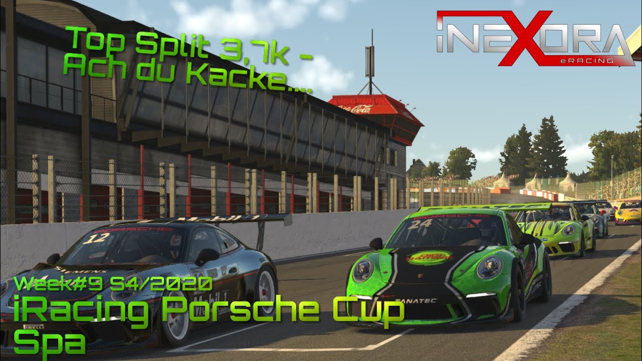 iRacing Porsche Cup [Week#9][S4/2020] in Spa [iNEXORA eRacing]