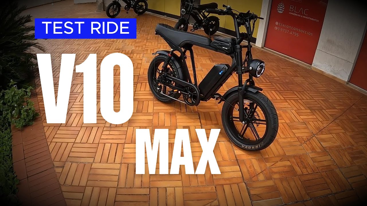 V10 Max 1000W - TEST RIDE | Pneus INNOVA para asfalto