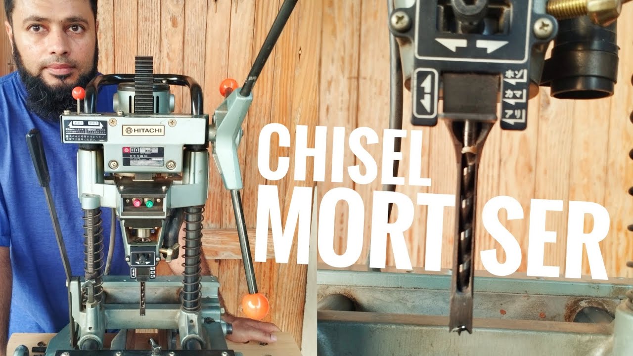 Square Chisel Machine - Woodworking Mortise Machine -  Carpenter के लिए बड़े काम की मशीन