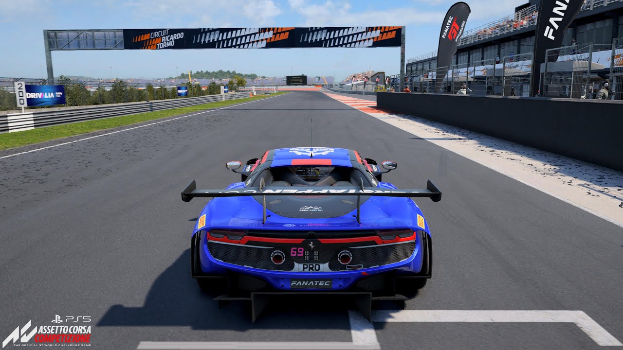 Assetto Corsa Competizione - Ferrari 296 GT3 '23 - Circuit Ricardo Tormo Valencia [4K PS5]