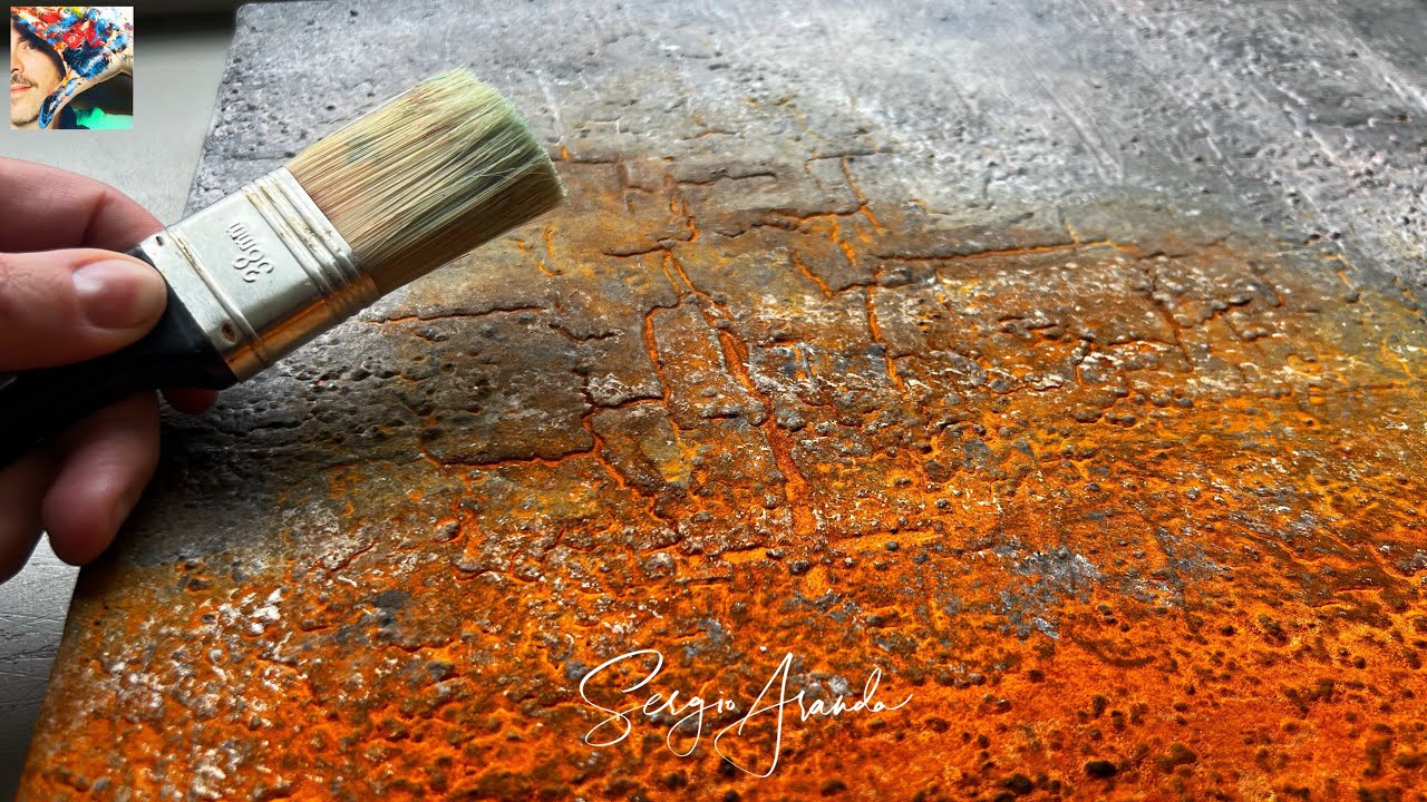 Cracking Paint - Mesmerizing Art Tutorial