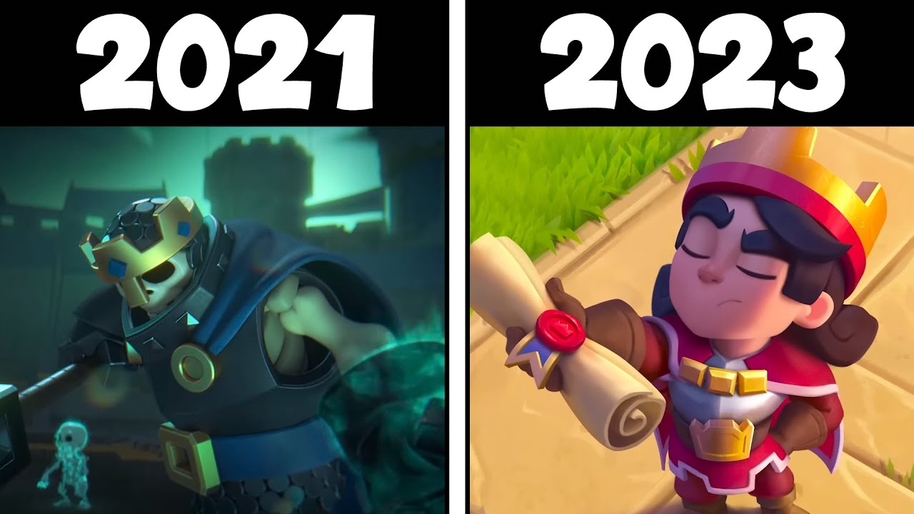 ALL CHAMPION TRAILERS in CLASH ROYALE (2021-2023)