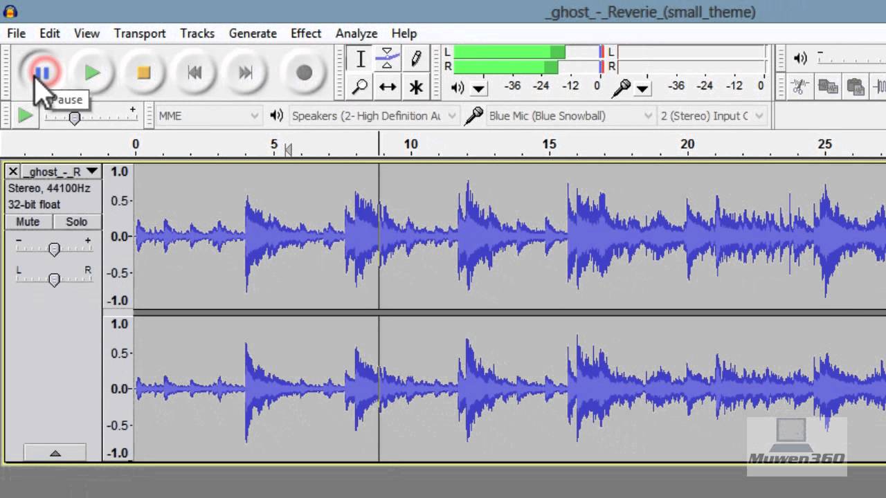 [December2013]How Delete/Remove A Section of Audio In Audacity 2.0.3 on Windows 8