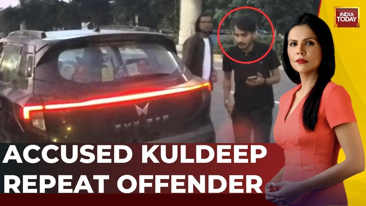 Gurugram Accident: Accused Kuldeep Thakur Fails To Provide License, BJP Sticker Sparks Controversy