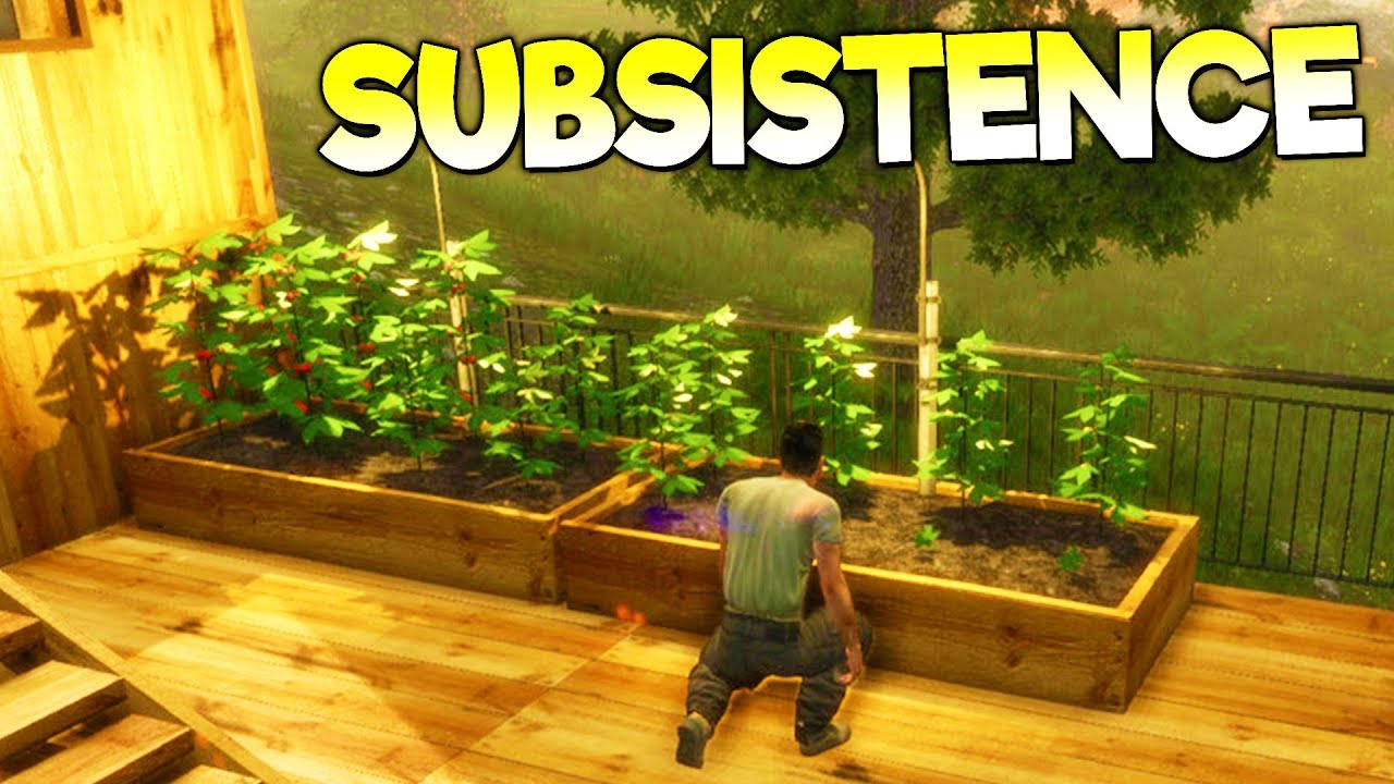 SURVIVOR LOCATES OTHER HUNTERS AND LEARNS TO FARM! - Subsistence Gameplay Early Access Part 3