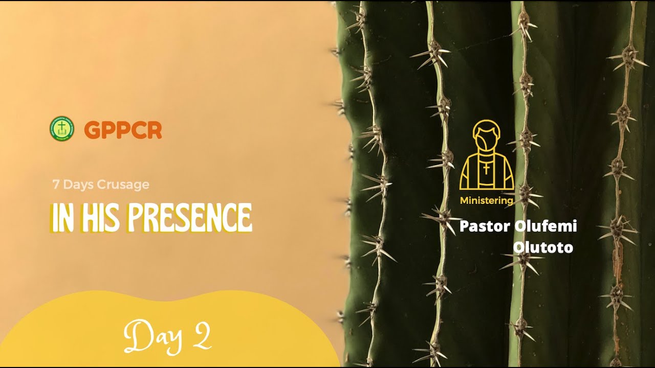 Pastor Olufemi Olutoto Ministers @ In His Presence ; Day 2 - 7 Days Crusade