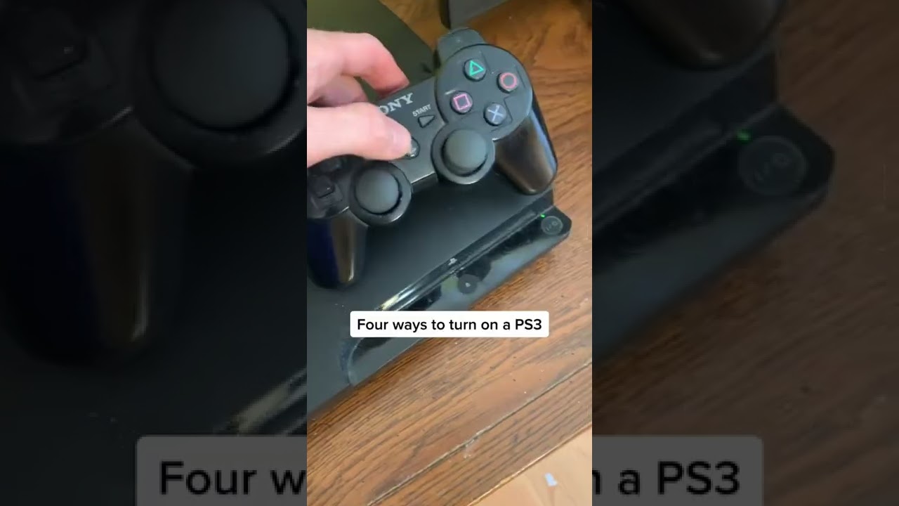 Различные способы включения PlayStation 3