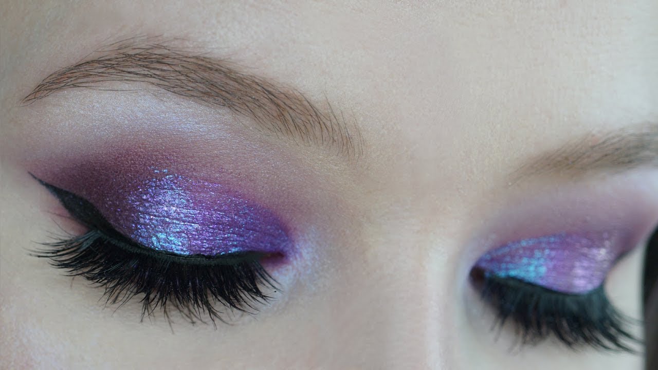 Holographic Eye Makeup Tutorial | badtothebrow