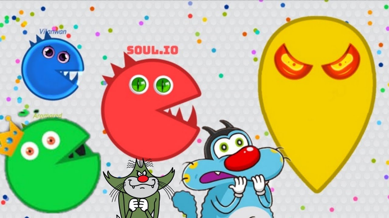 Noob PRO Hacker oggy game Most Funny 🤣 Soul.io gameplay 2023