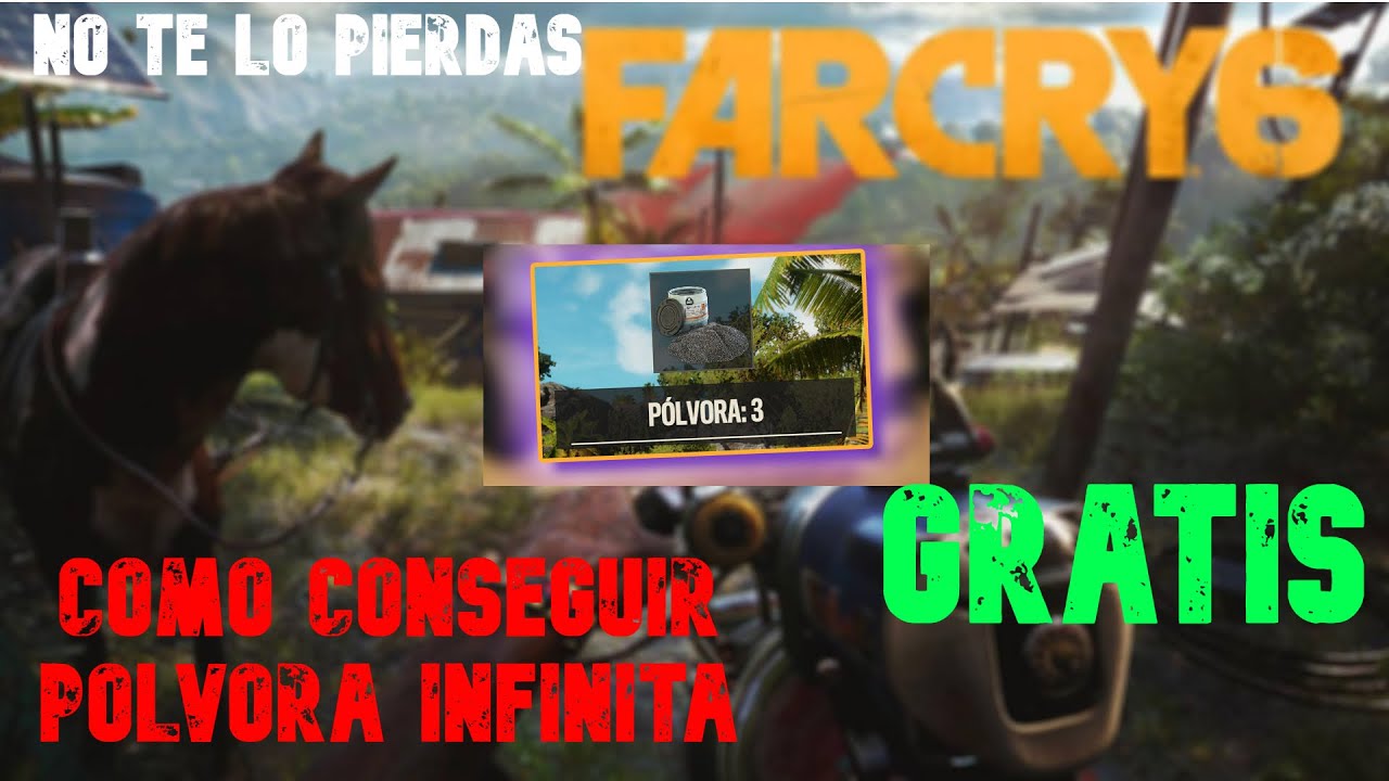 POLVORA INFINITA RÁPIDO Y FÁCIL! FAR CRY 6 - GRATIS