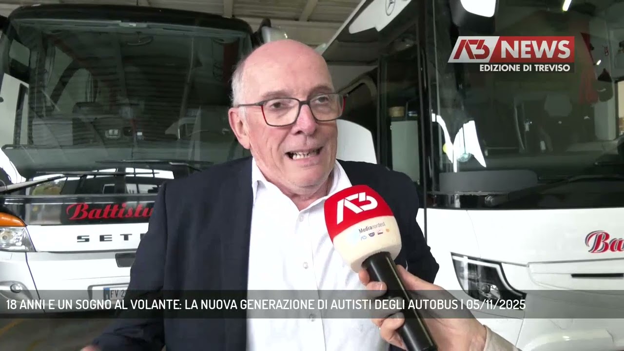 18 ANNI E UN SOGNO AL VOLANTE: LA NUOVA GENERAZIONE DI AUTISTI DEGLI AUTOBUS | 05/11/2025