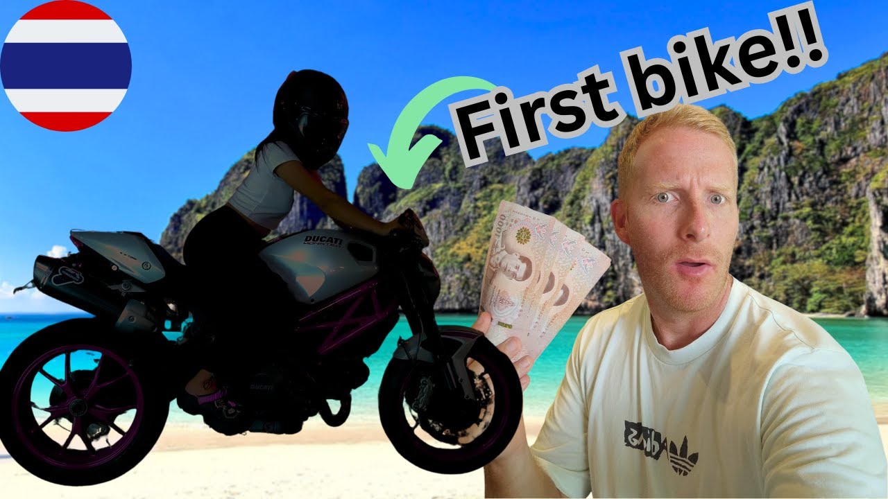 Buying a Second hand Motorcycle in Thailand! Costs, Paperwork & First ride!