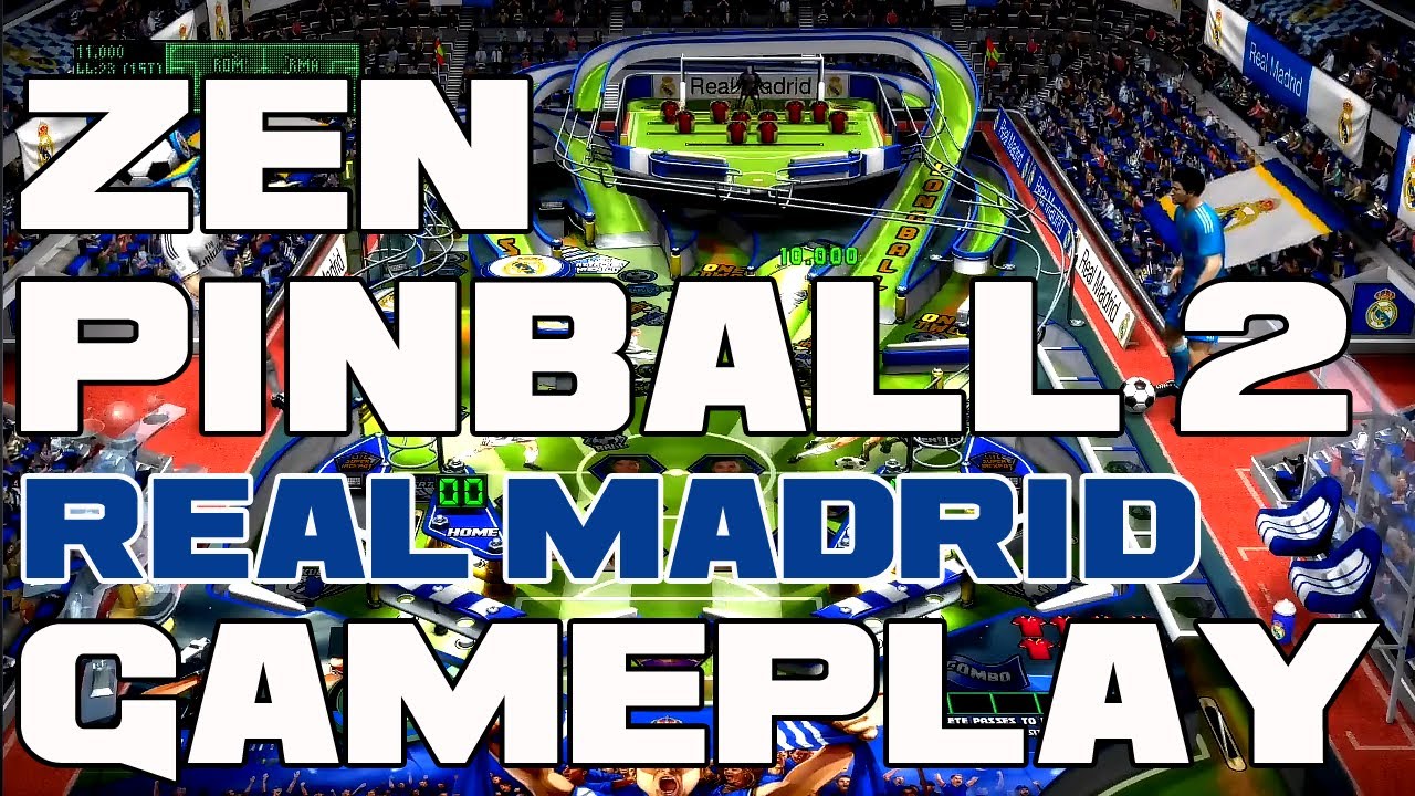Zen Pinball 2 Super League Real Madrid PS4 Gameplay