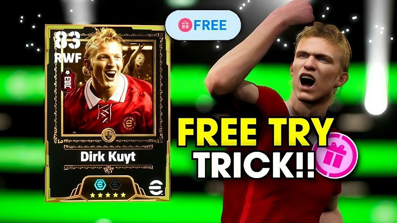 Trick To Get Epic Daily Free Draw Dirk Kuyt In eFootball 2026 Mobile 🔥