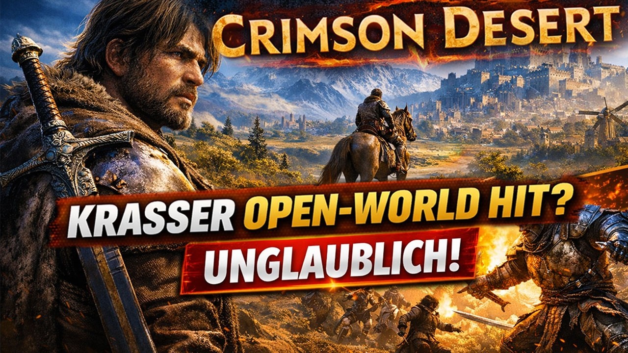 Crimson Desert Gameplay sieht UNGLAUBLICH aus! | Neue Open-World Hoffnung?