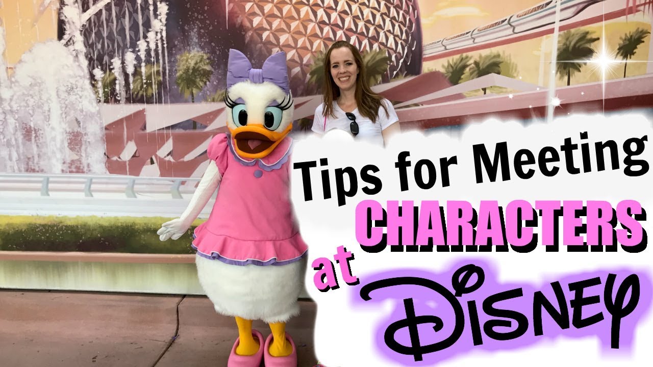 HOW TO MEET DISNEY CHARACTERS! | Tips for Meeting Characters at Disney with Kids!