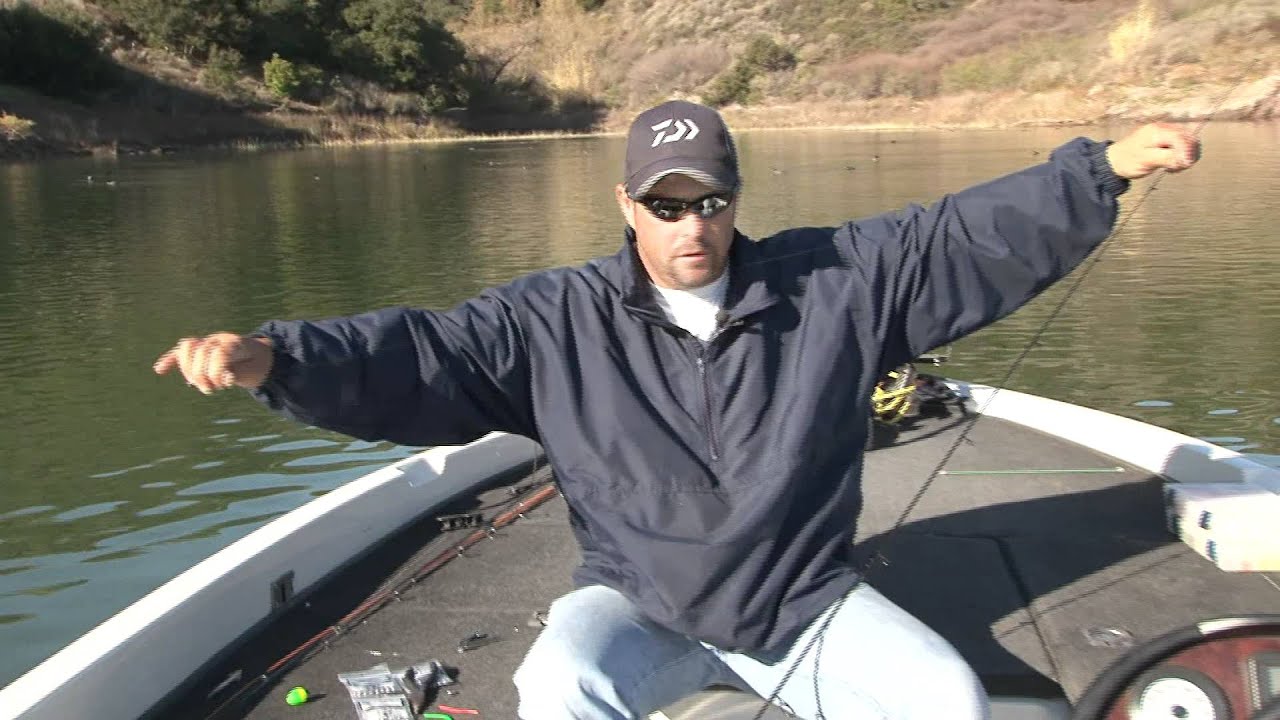 Split Shotting a Trout Worm